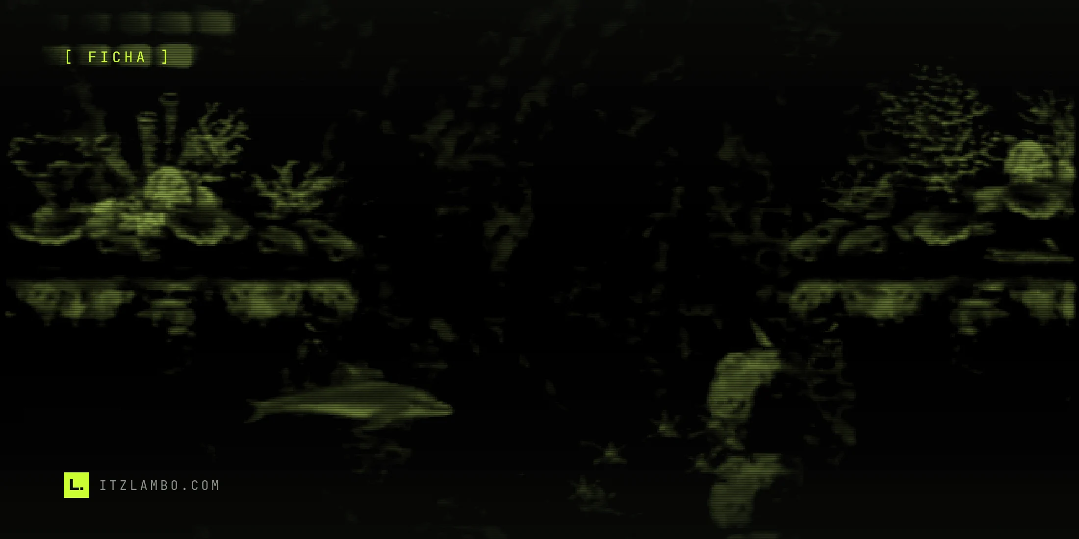 Fotograma del juego en Mega Drive: Ecco, un delfín gris, nada de perfil en el tercio inferior izquierdo de una caverna submarina de roca azul intensa; arriba a la izquierda se ven los medidores de aire y de salud, y sobre las repisas de piedra hay corales, anémonas y estrellas de mar.